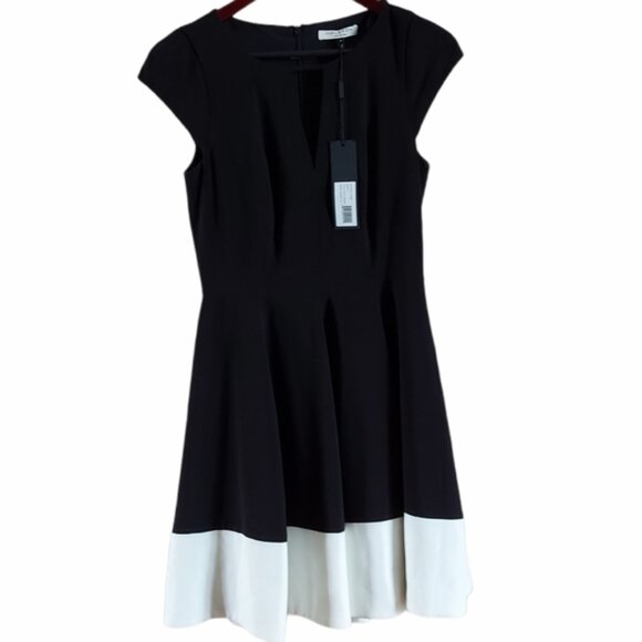 Halston Heritage fit and flare dress - Picture 1 of 7